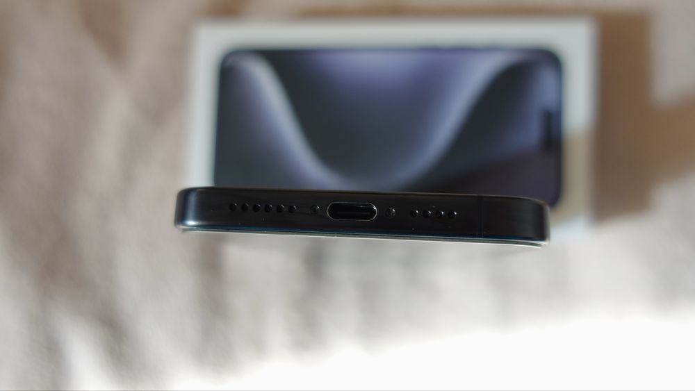 Iphone 15 pro max, blue titanium 256GB