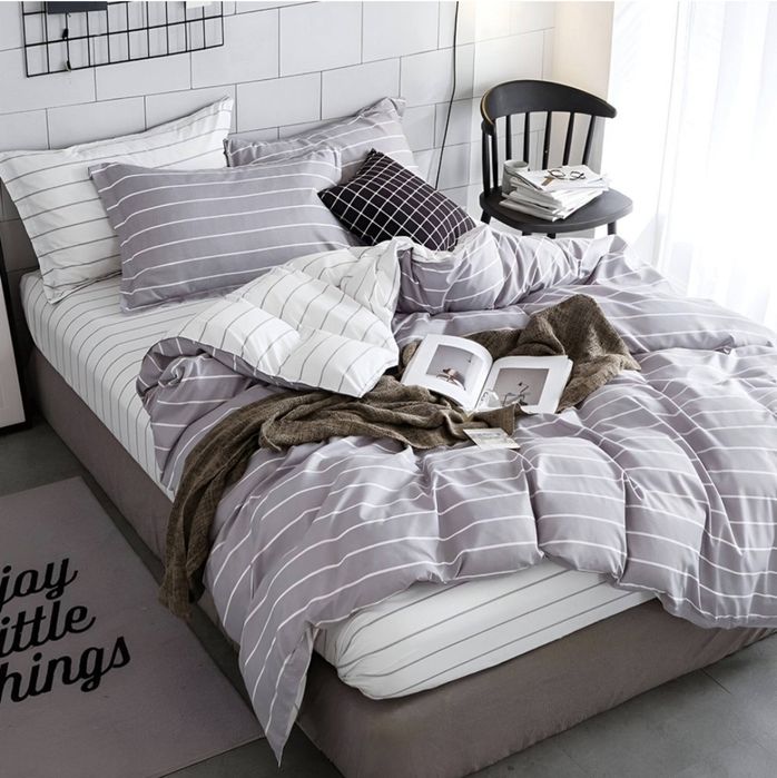 Над 50 модела спални комолекти от Сатениран Памук 4 и  6 части