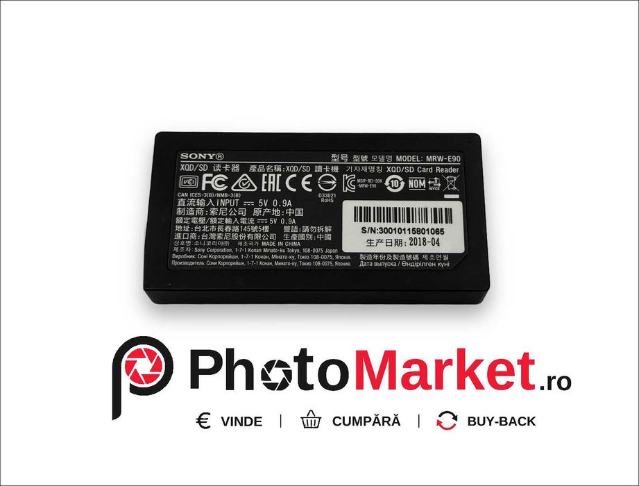 Card Reader XQD/SD SONY MRW-E90 -  factura si garantie!
