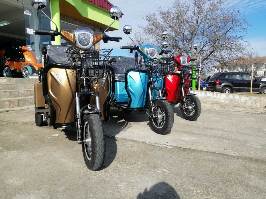 Електрическа триколка 1500 вата 48V подходяща за възрастни MaXmotors