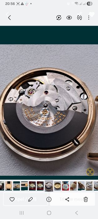 ZODIAC  automatic aur masiv 18 kt