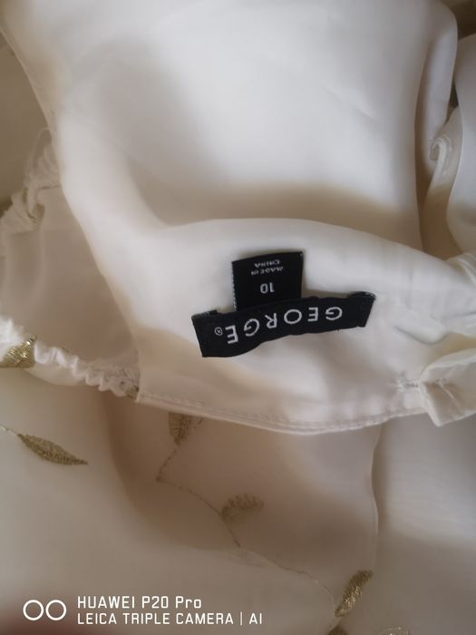 Рокля за момиче обличана само веднъж