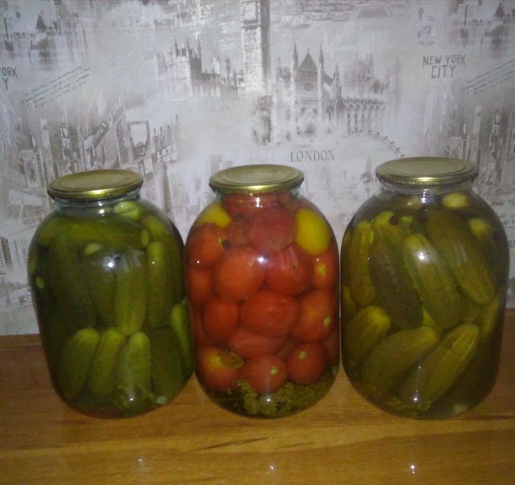 Продам чеснок, огурцы, помидоры