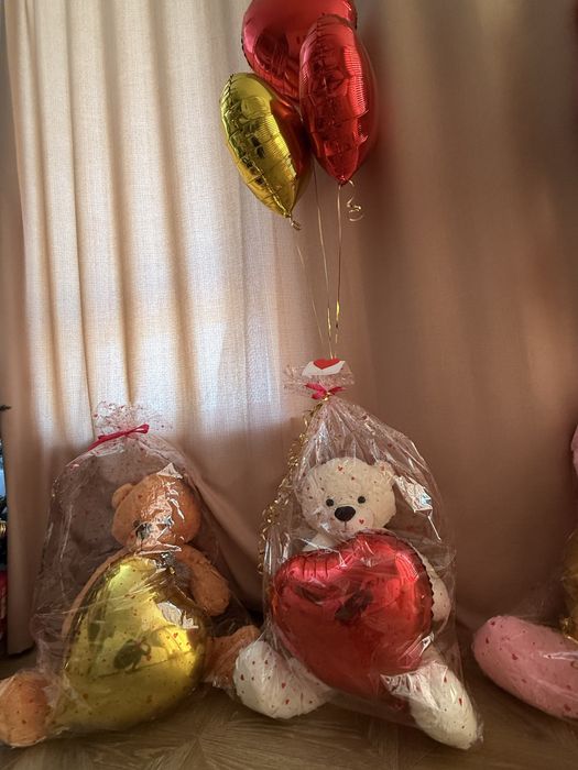 Мишка подарок мишки большые