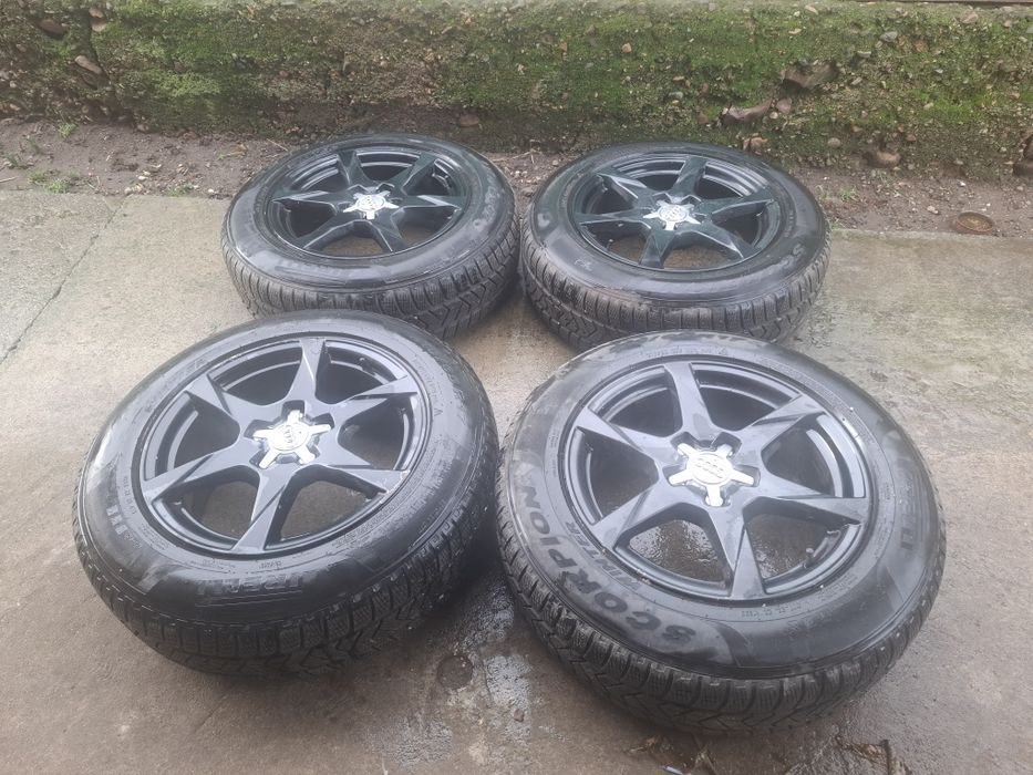17"Audi джанти+зимни гуми 5х112