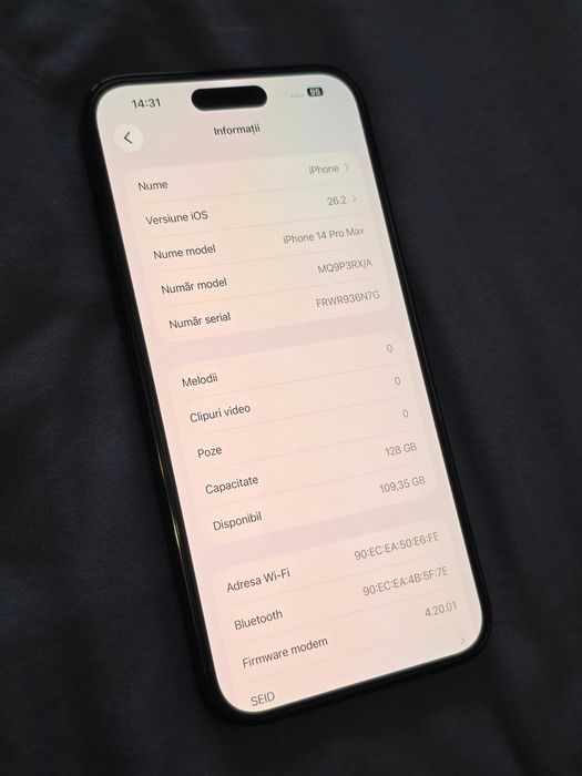 iPhone 14 Pro Max 128GB Black