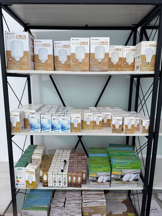 Led lampalar BLUE CARBON