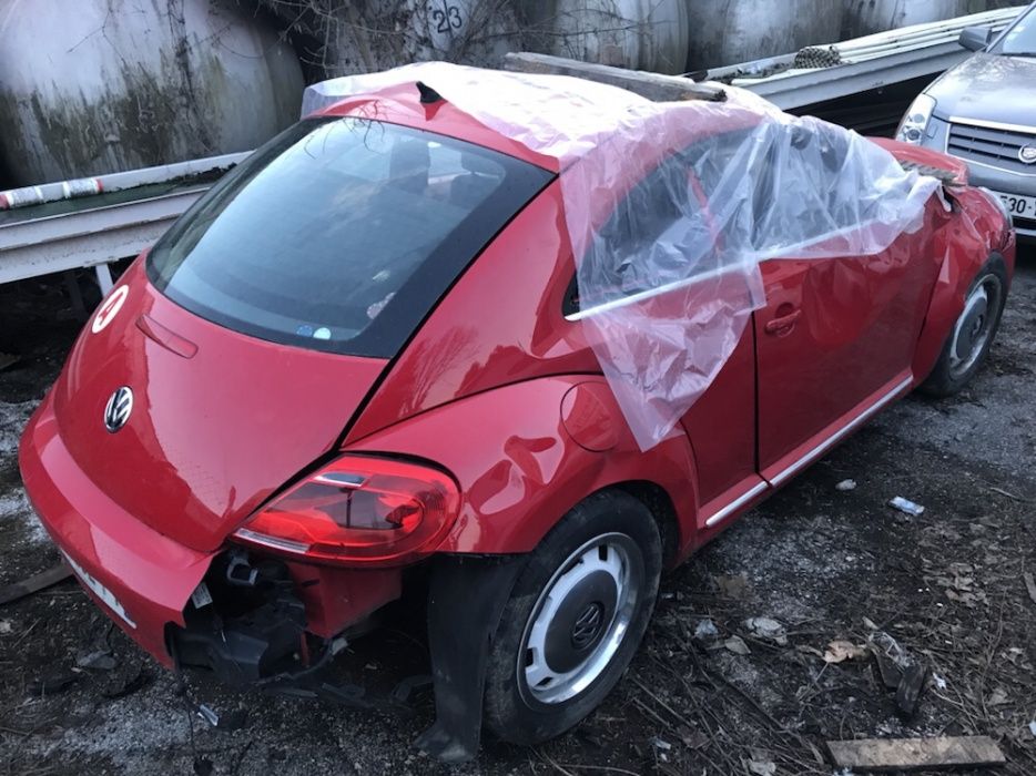 НА ЧАСТИ! VW Beetle 1.2TSI, 105кс, CBZB , Бийтъл 2013 г. 1.2 ТСИ