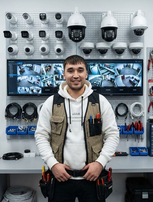 Установка камера