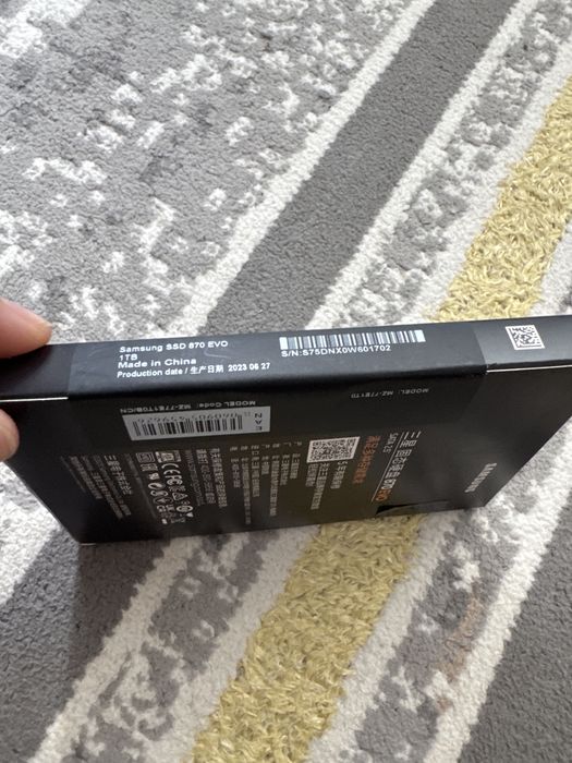 SSD диск Samsung 870 EVO 11Б