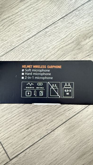 Casti wireless moto tip intercom