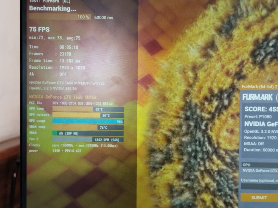 Видеокарта GTX 1660 Super