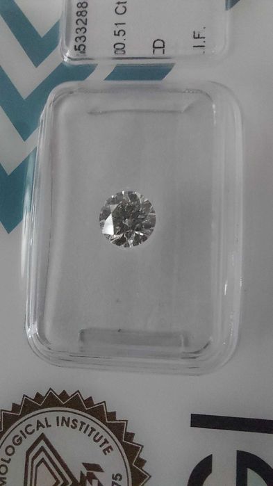 Диамант.Топ качество!Carat 0.51                    Сертификат IGI