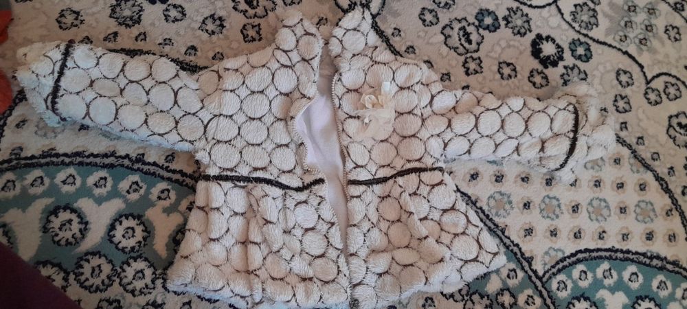 детский комбинезоны и шубка