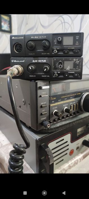 Продам СИ-БИ рацию Мидланд Алан плюс 100  радиолюбительского диапазона