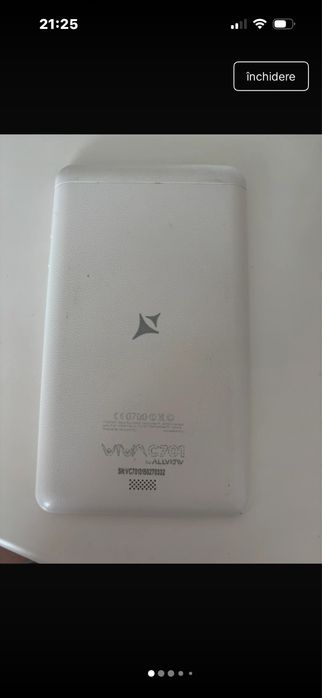 Tabletă Allview Viva C701 ( 7 inch, Albă) – Funcțională / Excelentă pentru copii sau lectură