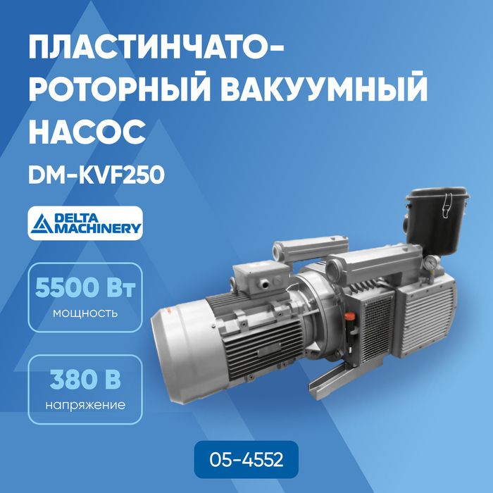 Пластинчато-роторный вакуумный насос DELTAMACHINERY DM-KVF250