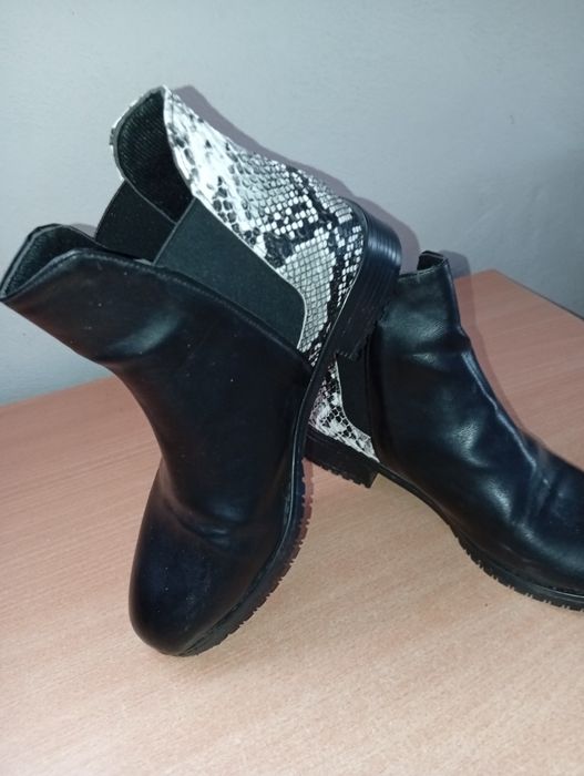 Botine dama talpă joasă