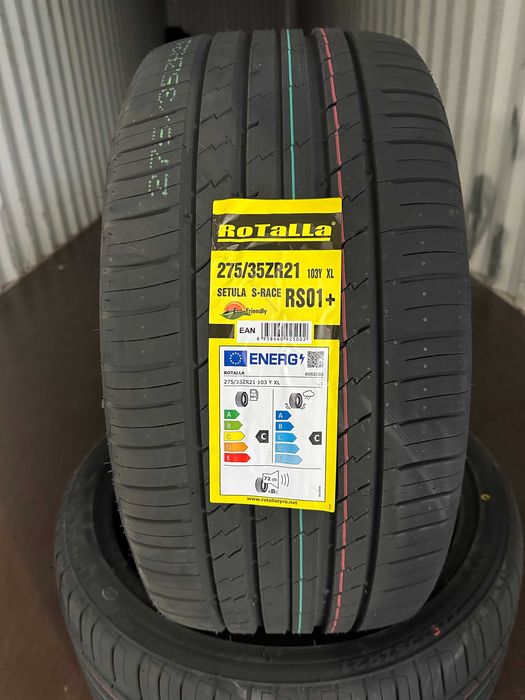 Нови летни гуми ROTALLA SETULA S-RACE RS01+ 275/35R21 103Y XL НОВ DOT