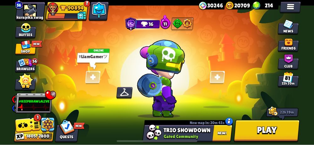 Аккаунт в Brawl Stars