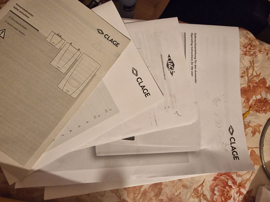 Проточен бойлер  CLAGE DEX 12