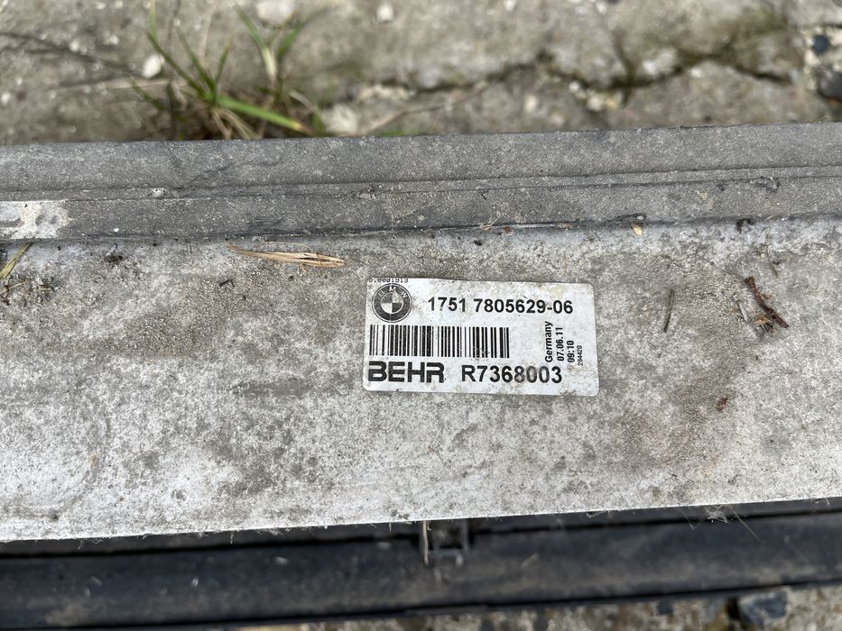 Intercooler BMW F10 F11 F07 F01 F02