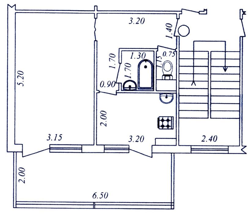 1 комнатная Тузель Массив