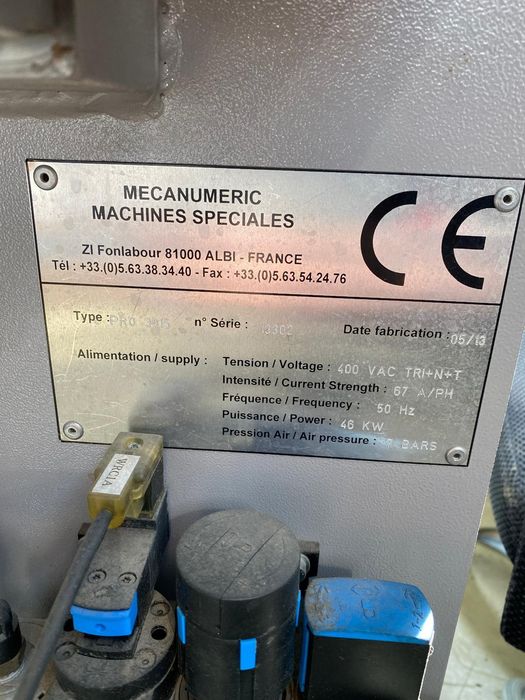 ЧИСТО НОВ Индустриален CNC Рутер MÉCAnuméric PRO 3015 (3000x1500)