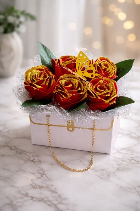 Букети от сатен за вашият повод !