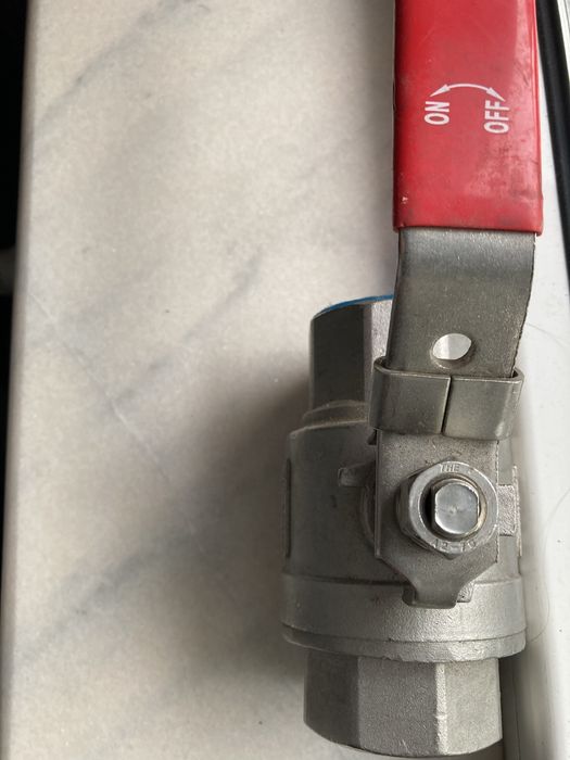 Robinet inox un tol si jumatate