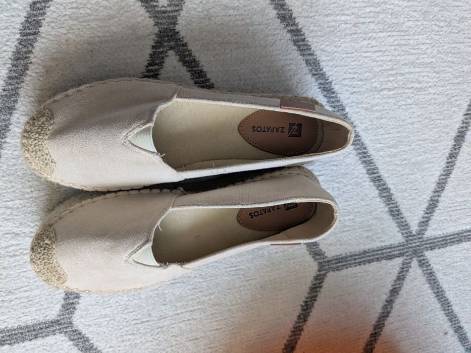 Дамски еспадрили на платформа Zapatos