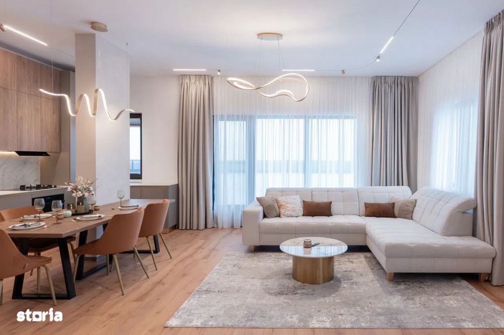 Penthouse 4 camere de inchiriat LUX | Darwin residence | Terasa 85mp