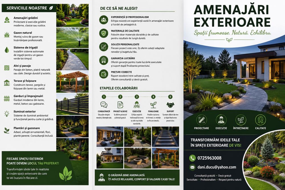 Amenajari exteroare