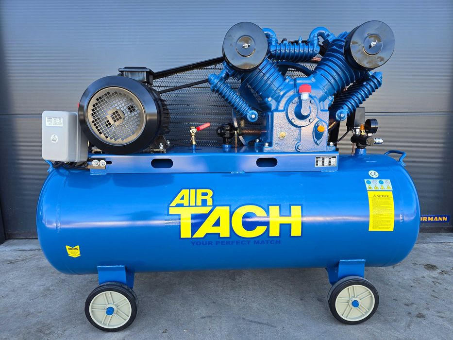 Компресор за въздух 300л.7.5 KW / 10 HР / 12.5 бара.TACH -1200л/мин