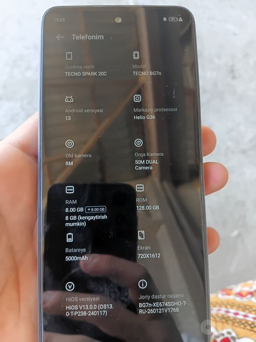 Tecno spark 20 c