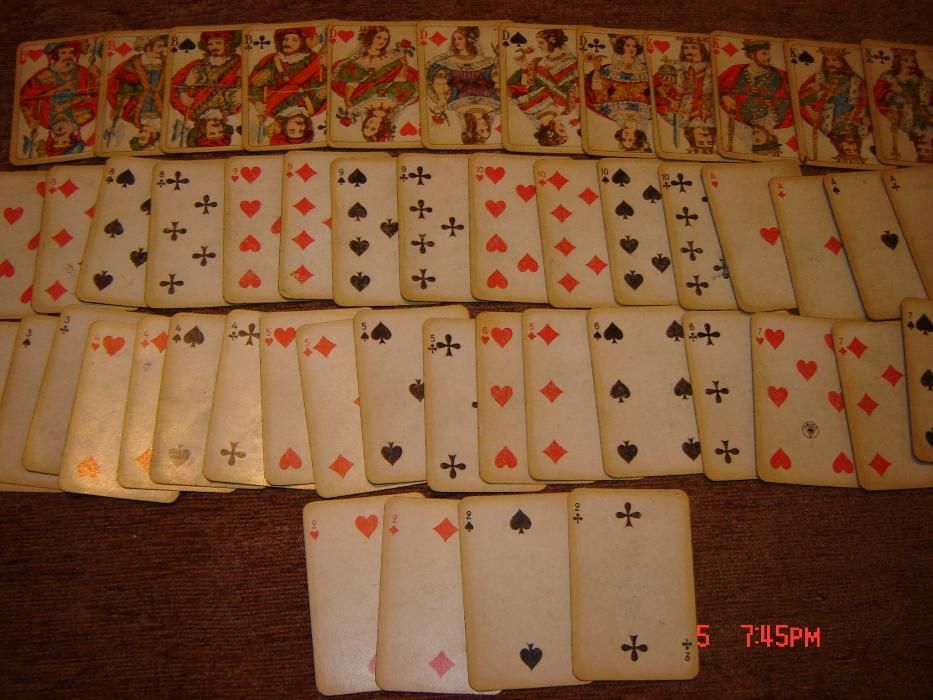 Carti de joc de colectie mini