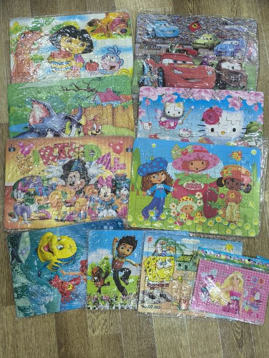 Пазлы для девочек и мальчиков