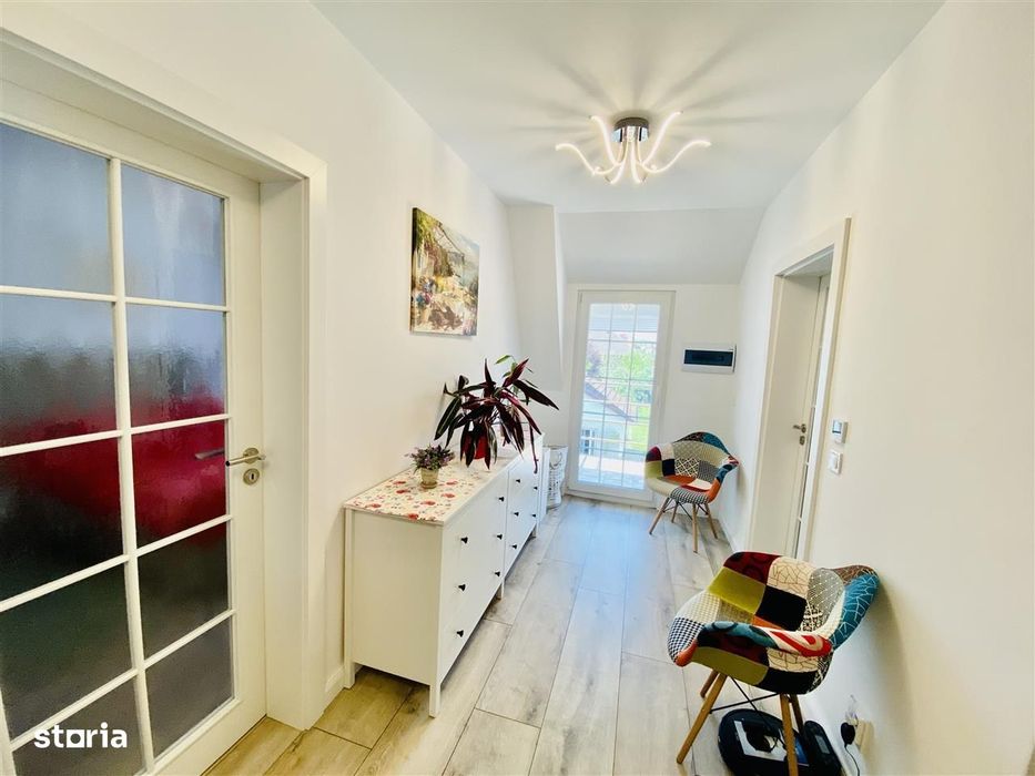 Casa moderna de inchiriat in Sibiu, 120 mp utili, curte 300 mp