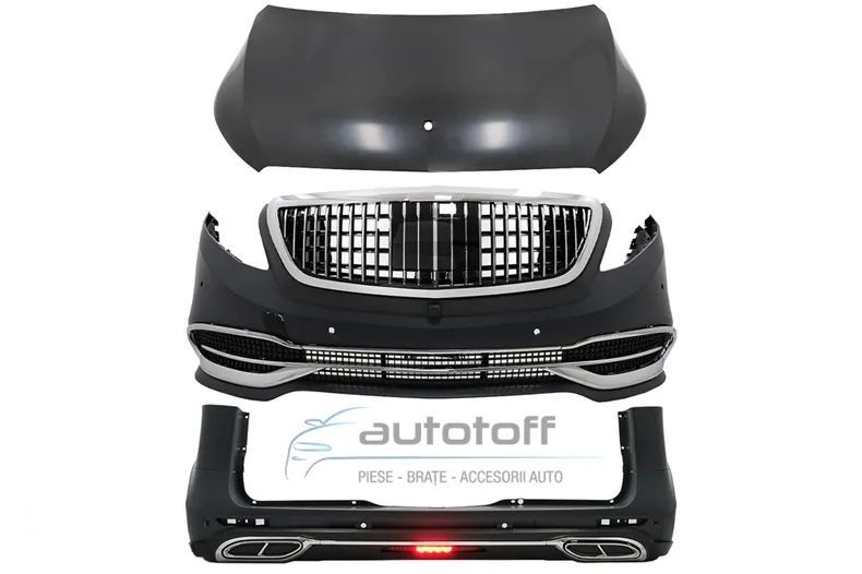 Pachet exterior compatibil VITO V-Class W447 + CAPOTA (2020+)