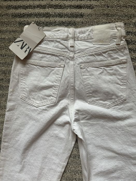 Нови Бели Дамски Дънки Zara