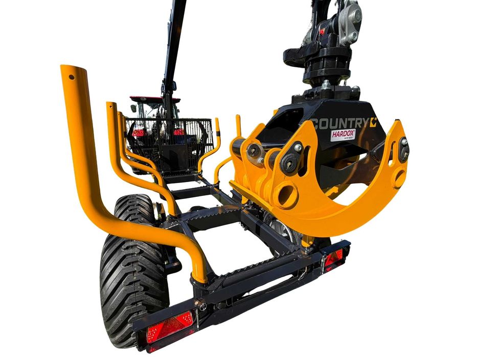 Финландски Грайфер Щипка за Трупи Country 0.27 м² PRO, 1600 мм, HARDOX® стомана, бронзови втулки