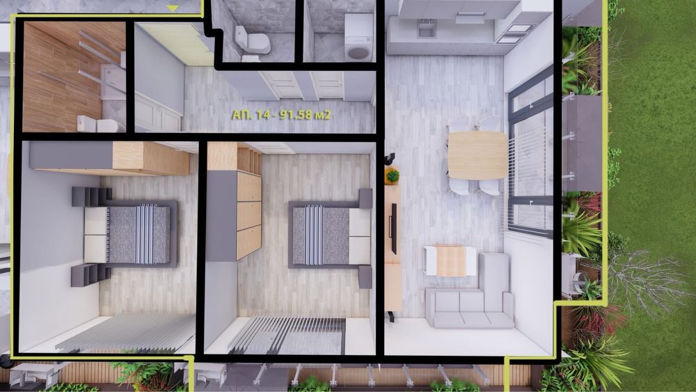 Продава се Тристаен апартамент в Търговище, Център - 105 кв.м за 518 €/кв.м - Снимка #9