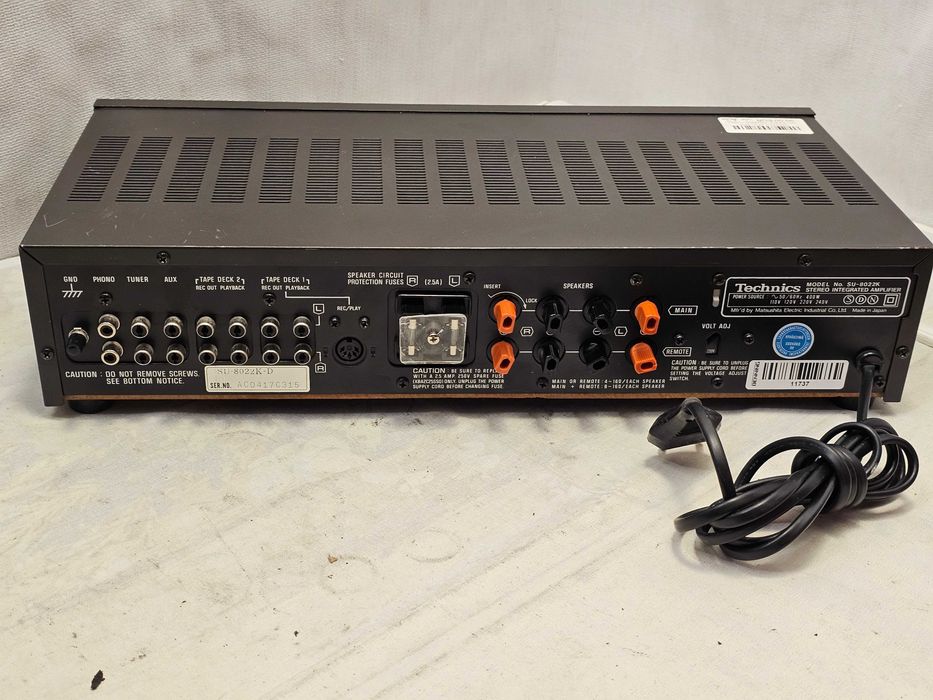 Technics SU-8022K 2x38W 4ohm Japan