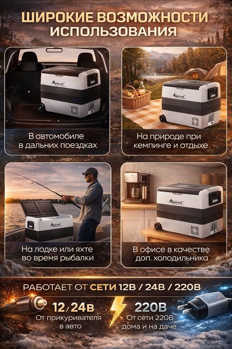 Автомобильный холодильник T-60