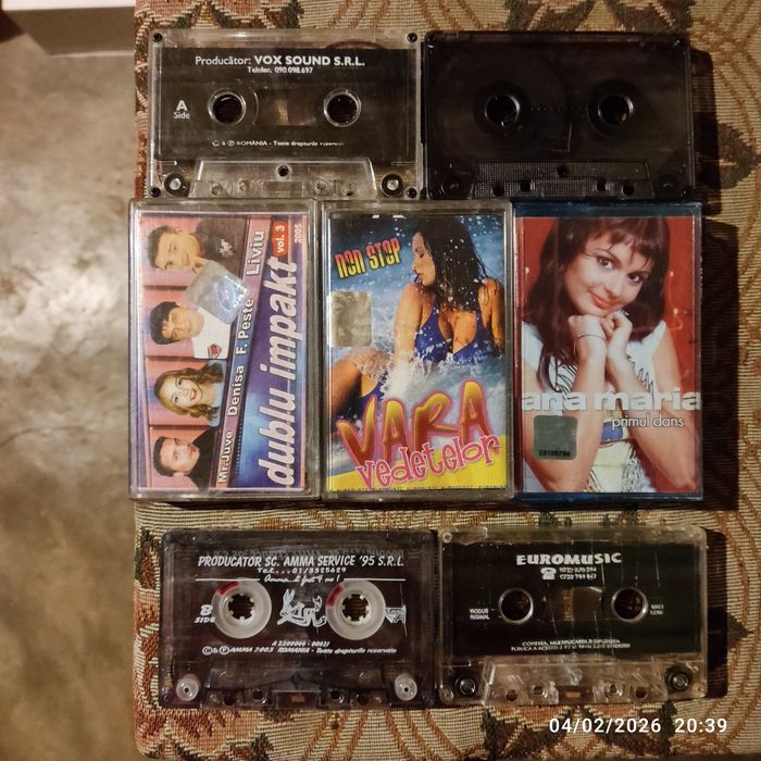 Casete audio manele  house originale