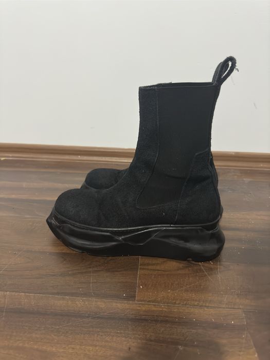 Rick Owens Beetle Abstract boots URGENT
