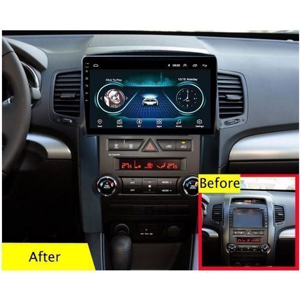 KIA SORENTO 2009-2012  10'' Андроид Навигация, 9143