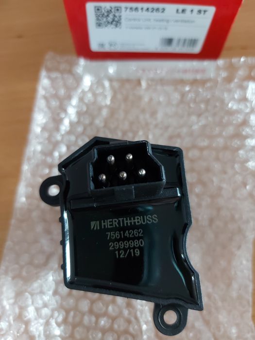 Управляващ блок, отопление/ вентилация HERTH+BUSS ELPARTS 75614262