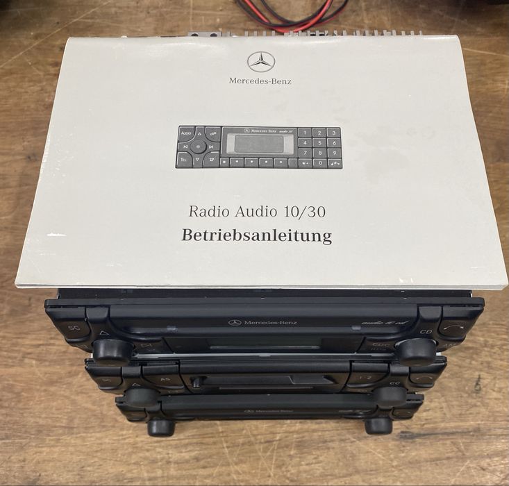 CD/caset player auto Mercedes Alpine-Becker