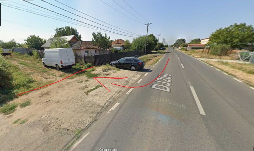 Teren intravilan 1.800 mp în satul Gagu, comuna Dascălu, județul Ilfov